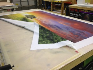 Our latex ink technology is very eco-friendly! Fabric Banner