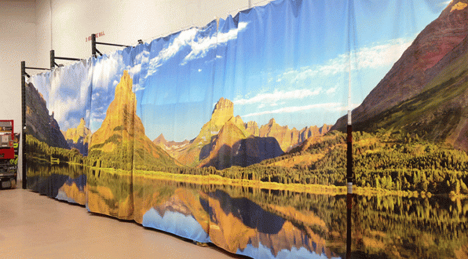 Fabric Backdrops and Large Format Printing