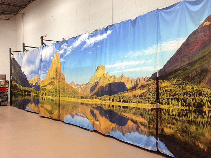 Fabric Backdrops and Large Format Printing