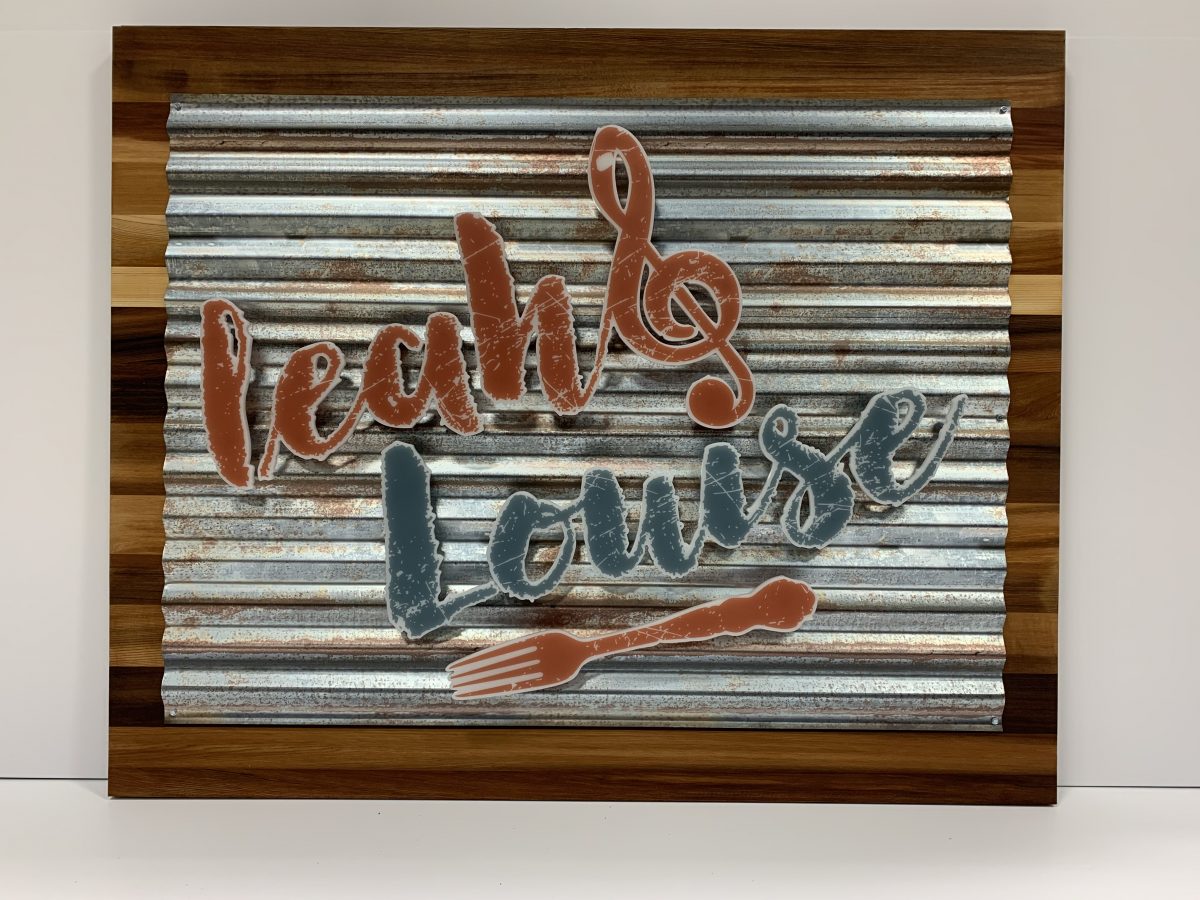 Leah & Louise Custom Signs