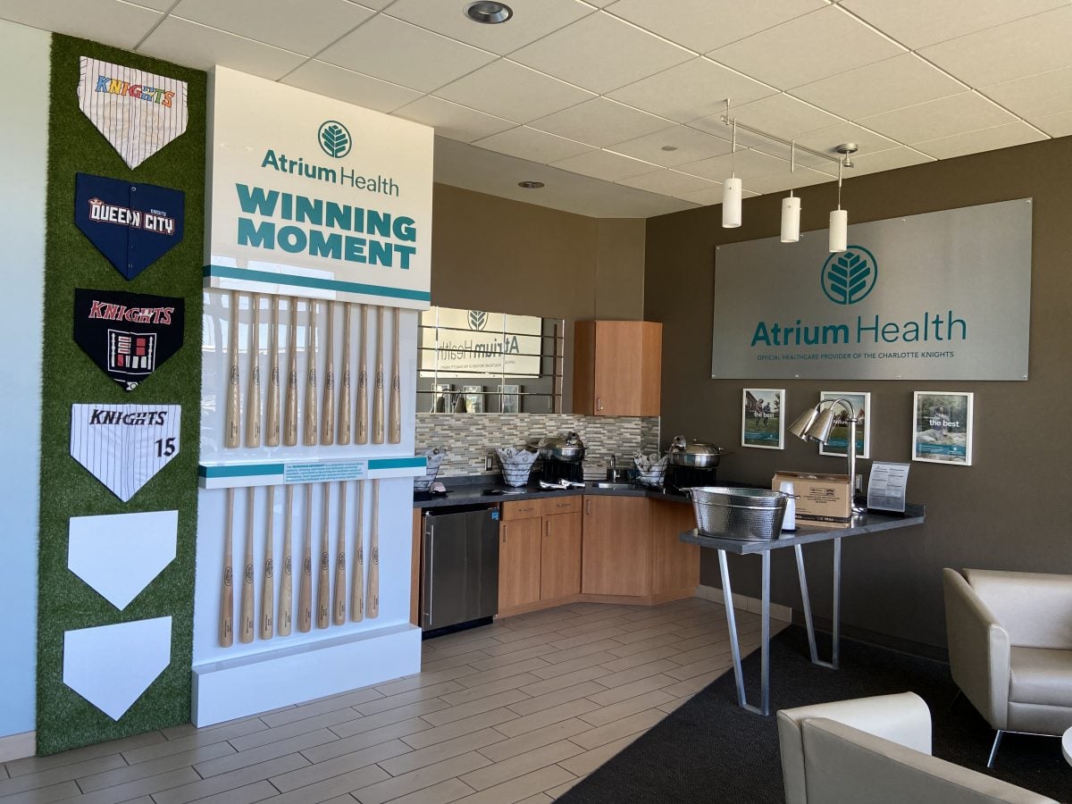 Atrium Health at Charlotte Knights Truist Field Project Spotlight