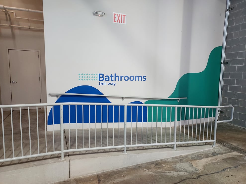Interior Wayfinding Signs Charlotte