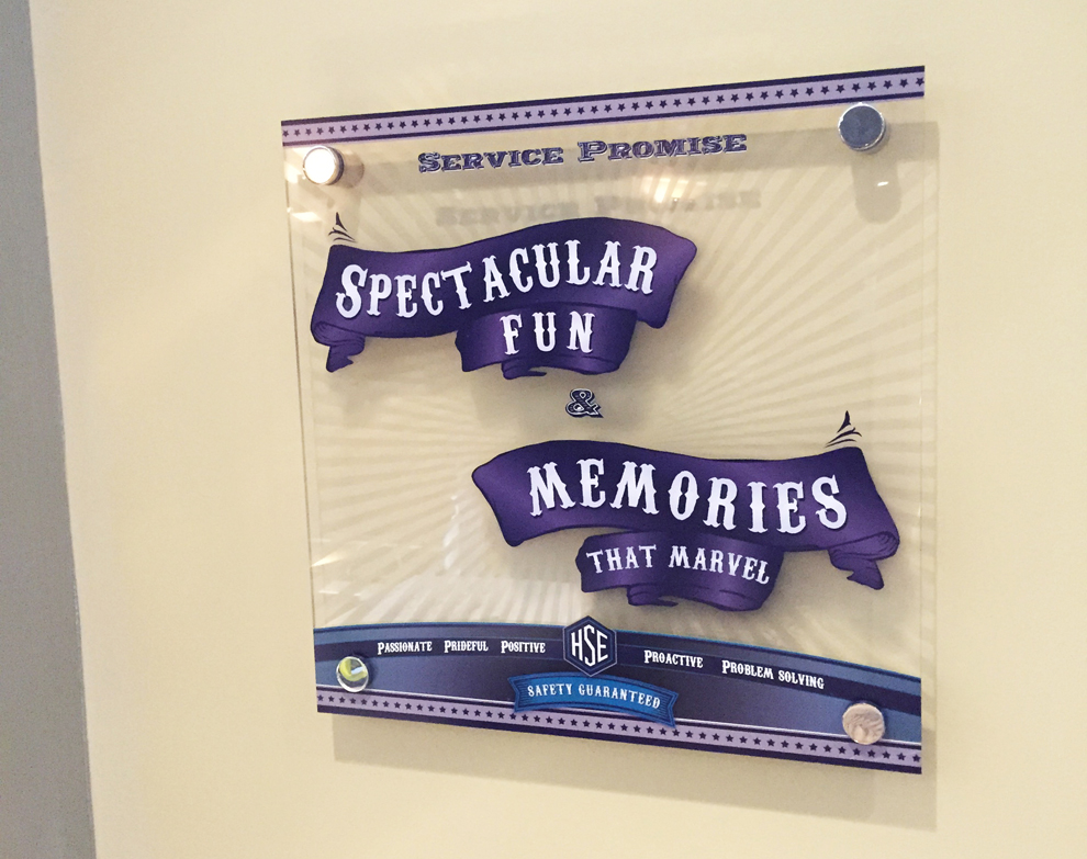 Acrylic Signs in Mooresville, NC