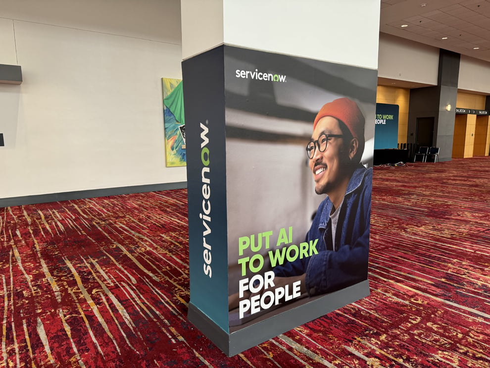 Adhesive vinyl graphics enhancing office branding in Charlotte, NC