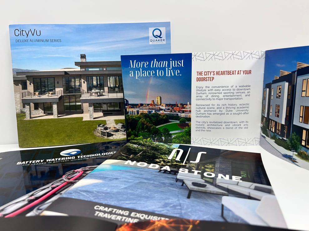 Newsletter and brochure printing services for business Concord, NC