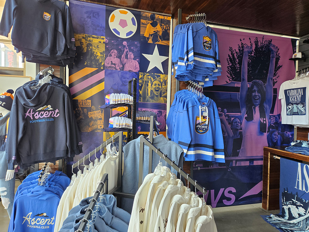 Storefront Graphics in Huntersville, NC