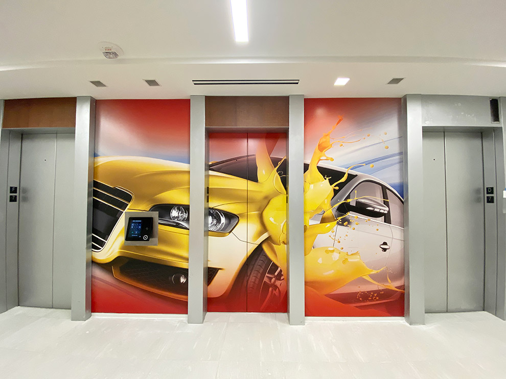 Elevator Wraps in Mooresville, NC