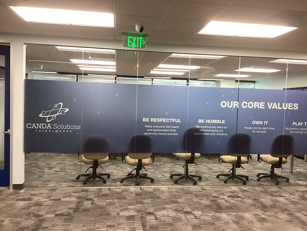 Office signs and custom wall graphics in Fort Mill, SC