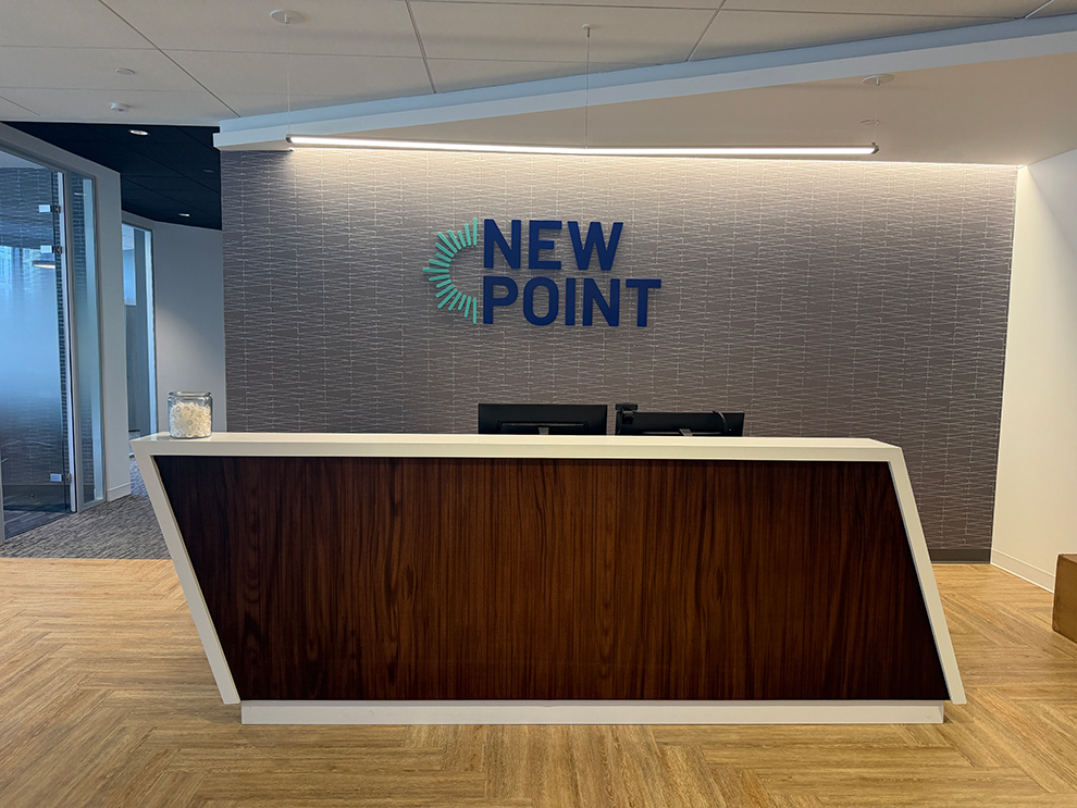Workplace signs and interior graphics enhancing office branding in Fort Mill, SC