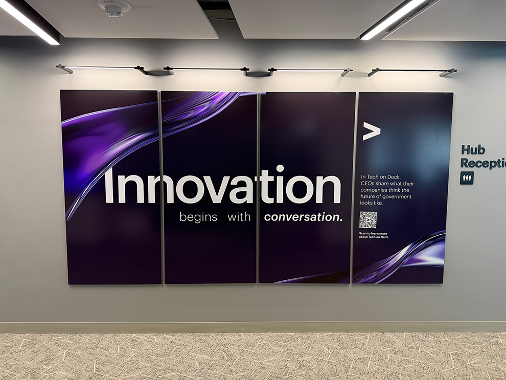 Custom signs and graphics for workplace branding in Fort Mill, SC