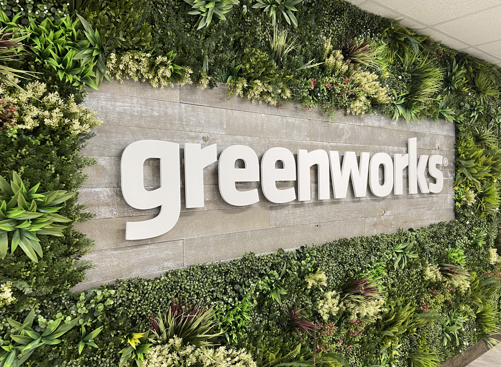 Dimensional Letters in Charlotte, NC designed and installed for corporate office entryways