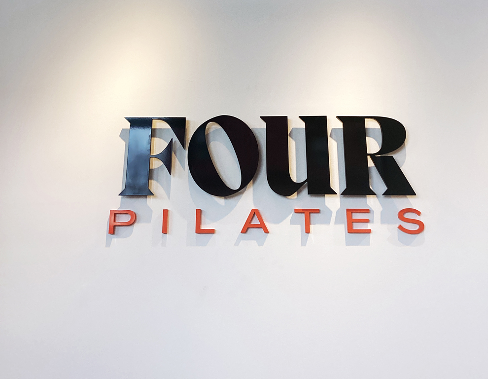 Dimensional Letters in Huntersville, NC designed and installed for professional office interiors