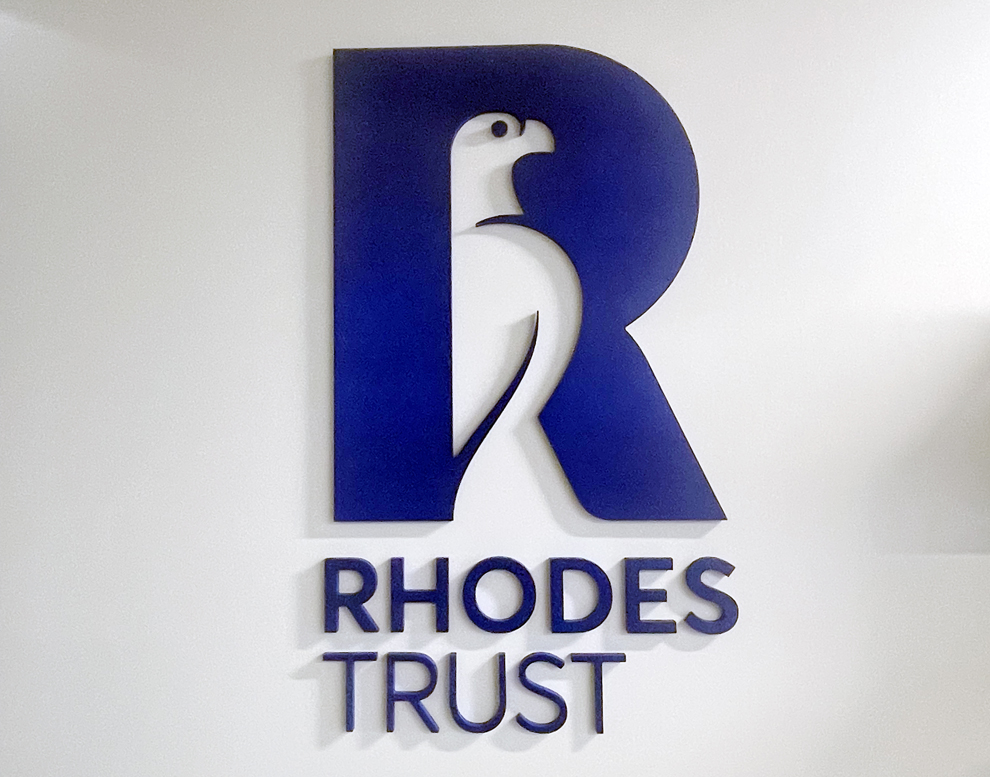 Dimensional Letters in Lincolnton, NC designed and installed with brushed metal finishes for offices