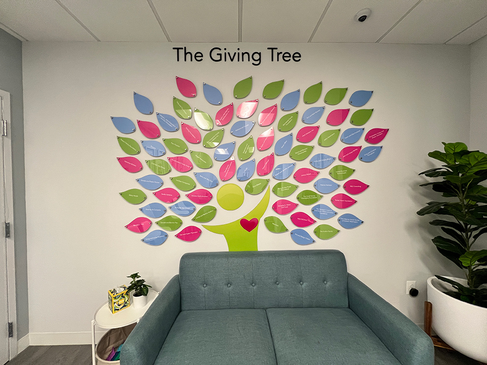 Donor Wall Displays in Charlotte, NC