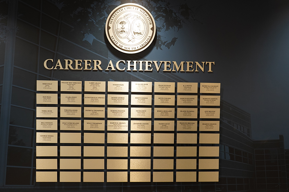 Donor Wall Displays in Charlotte, NC