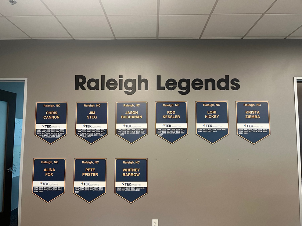 Donor Wall Displays in Charlotte, NC