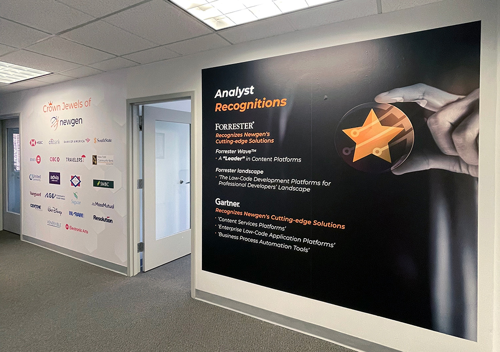 Donor Wall Displays in Charlotte, NC