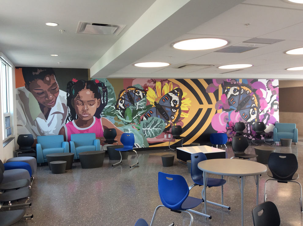 Custom school signage and educational graphics in Charlotte NC