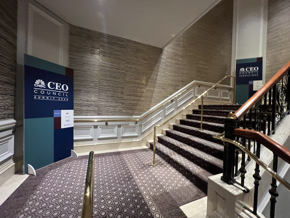 Event environment displays and directional signage in Charlotte, NC
