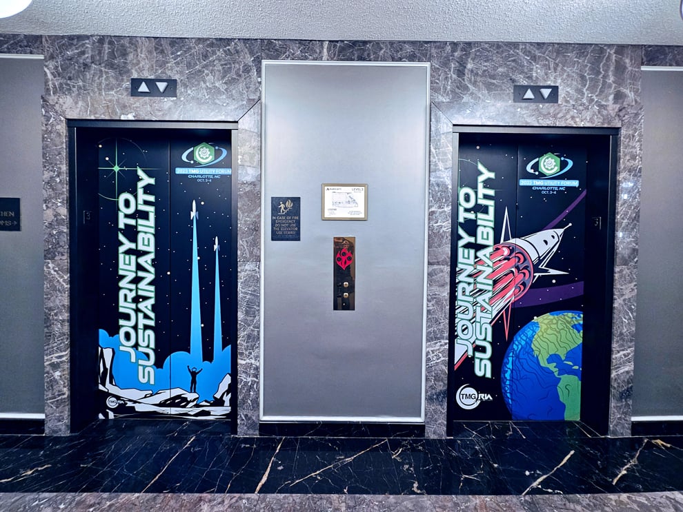 Elevator Wraps in Concord, NC