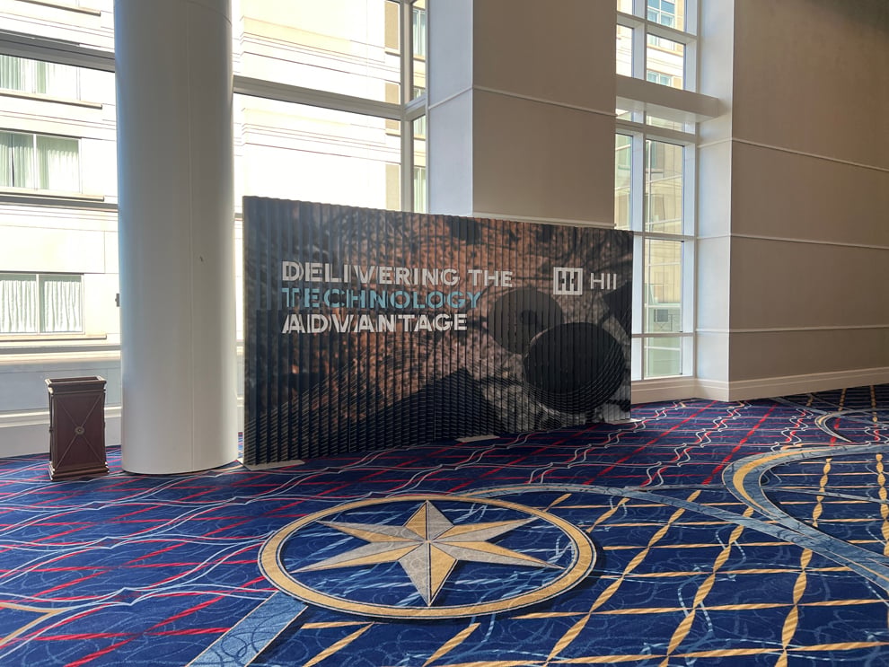 Modular event displays and signs installed for tradeshows in Gastonia, NC