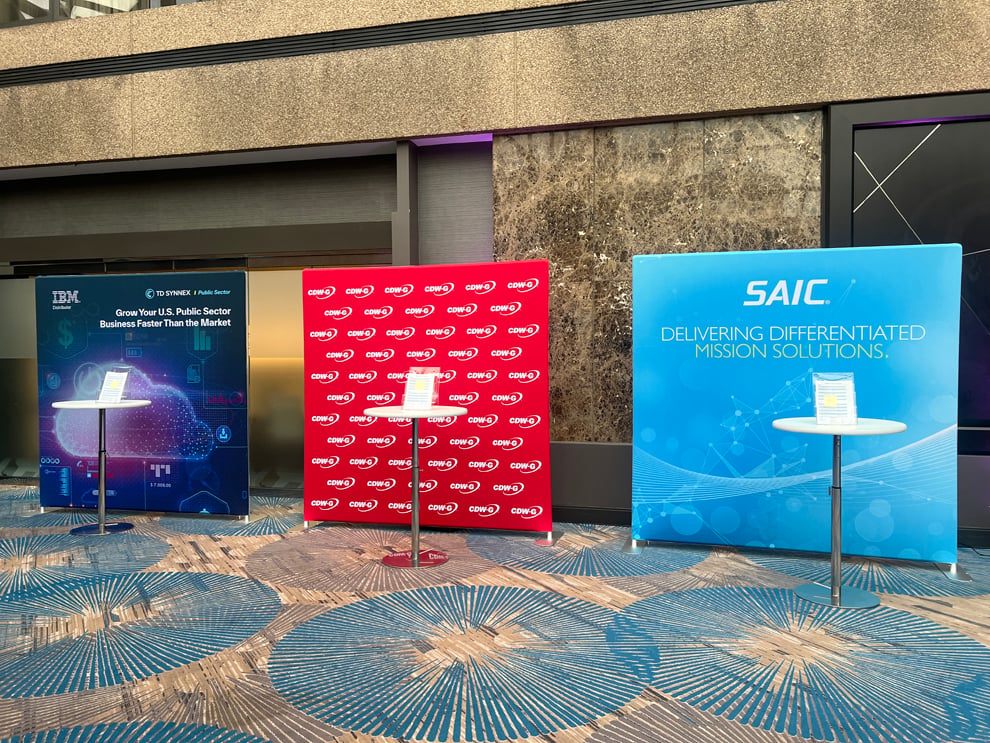 Event signs and branded graphics for conferences in Gastonia, NC