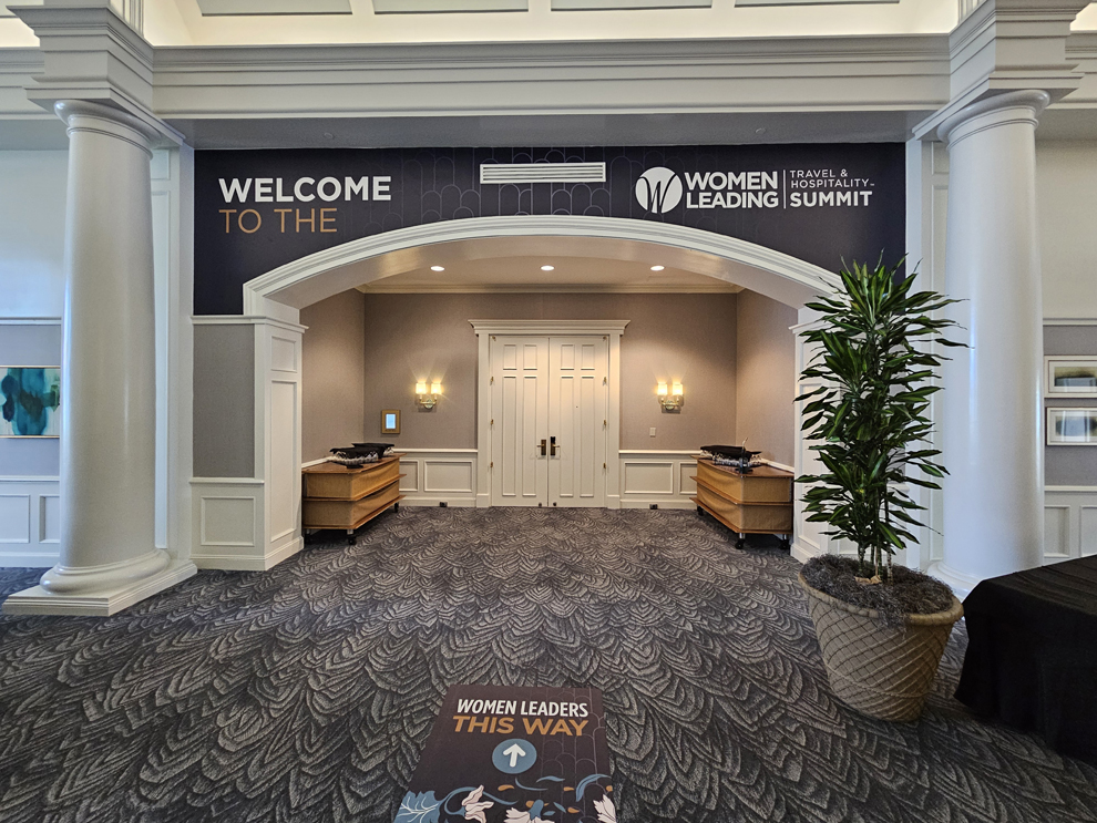 Branded event signs and displays created for venues in Hickory, NC