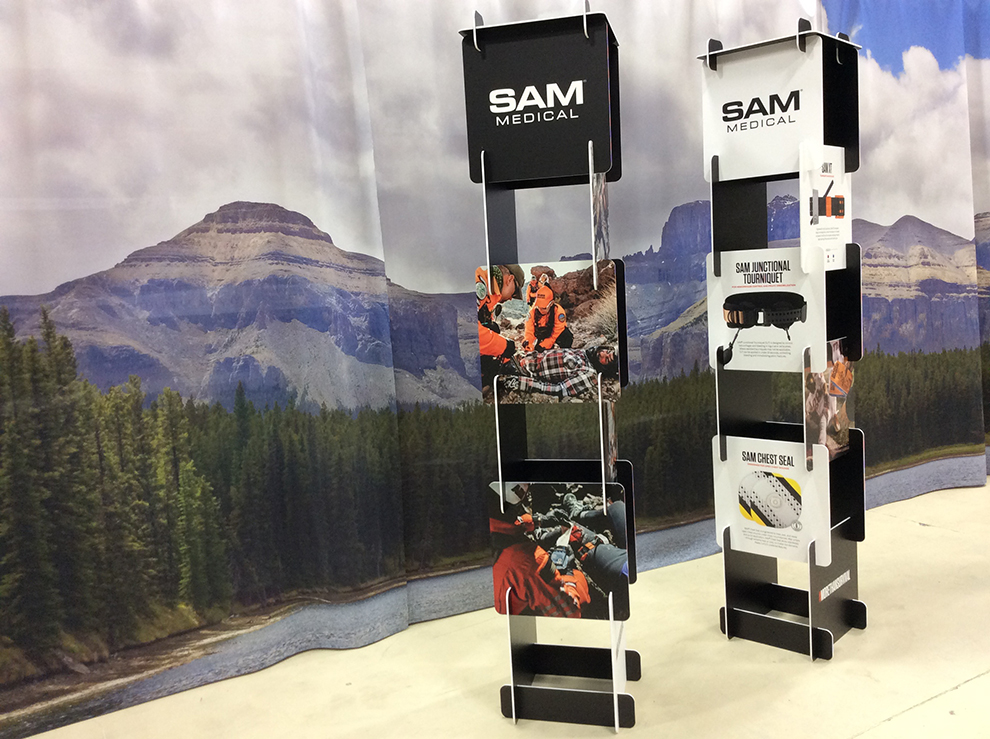 Event Towers in Charlotte, NC designed and installed for trade show sponsorship and marketing impact