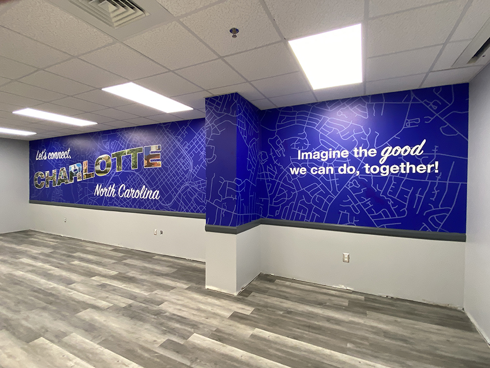 Experiential Graphics in Charlotte, NC