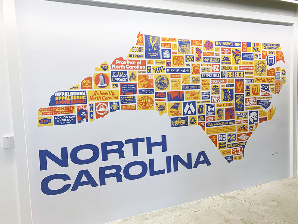 Experiential Graphics in Charlotte, NC