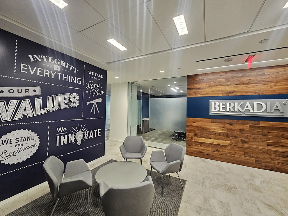 Experiential Graphics in Charlotte, NC designed and installed to enhance office environments and company culture