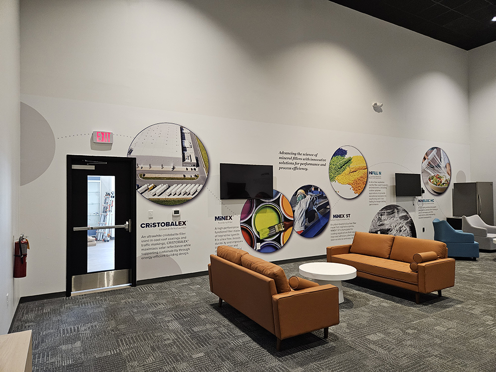 Experiential Graphics in Charlotte, NC designed and installed for event and corporate environments