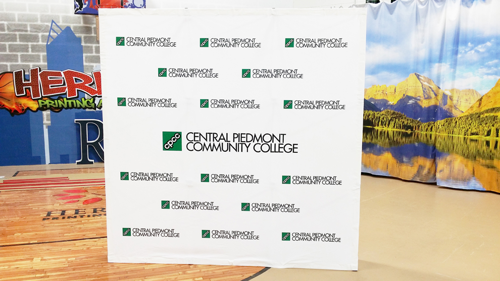Fabric backdrops for professional trade show displays in Charlotte, NC