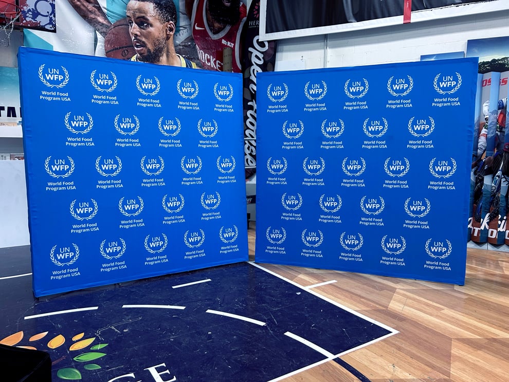Fabric backdrops and event displays for conventions in Gastonia, NC