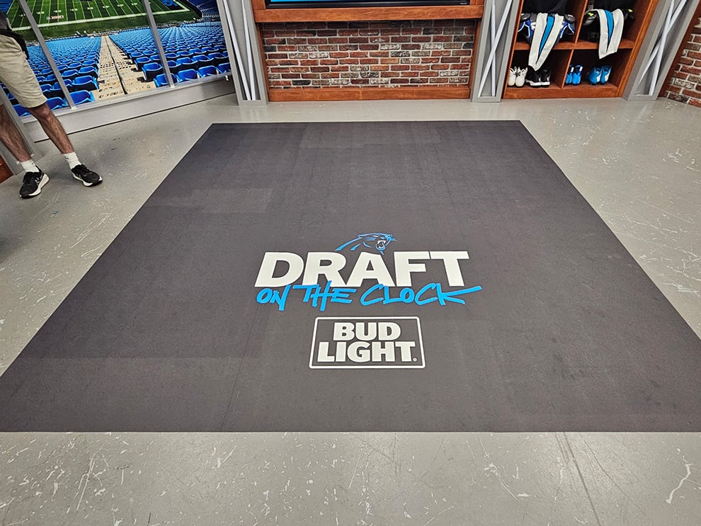 Floor Graphics in Hickory, NC