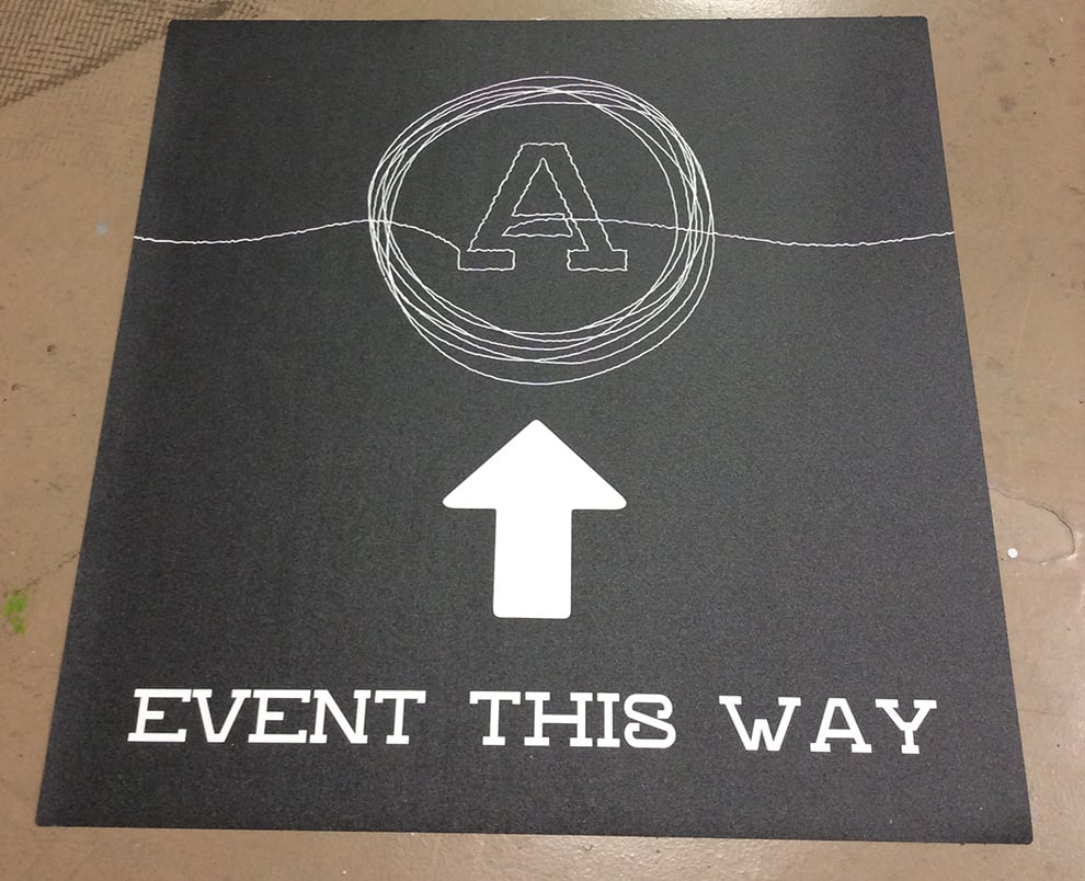 Floor Graphics in Hickory, NC