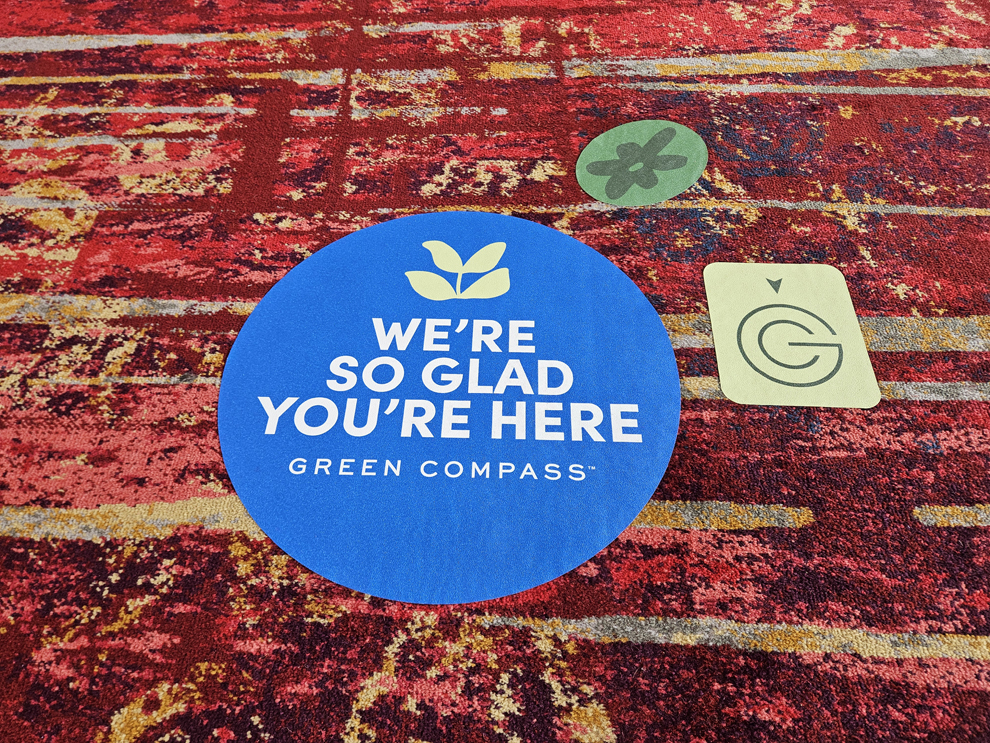 Floor Graphics in Charlotte, NC