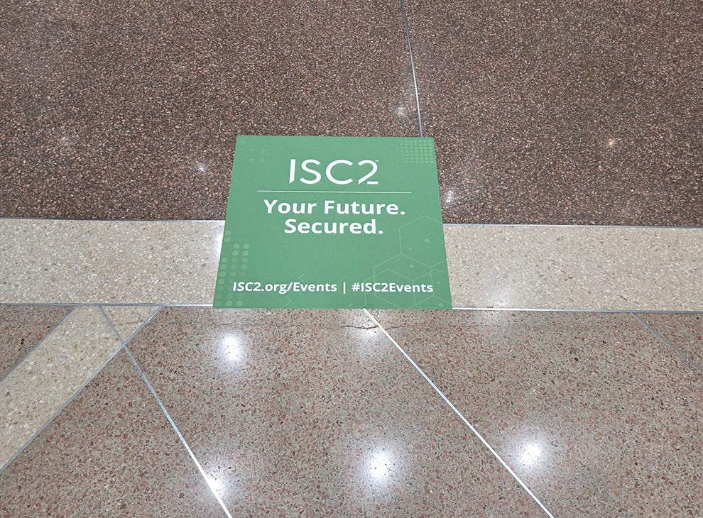 Floor Graphics in Fort Mill, SC designed and installed for trade show and conference environments