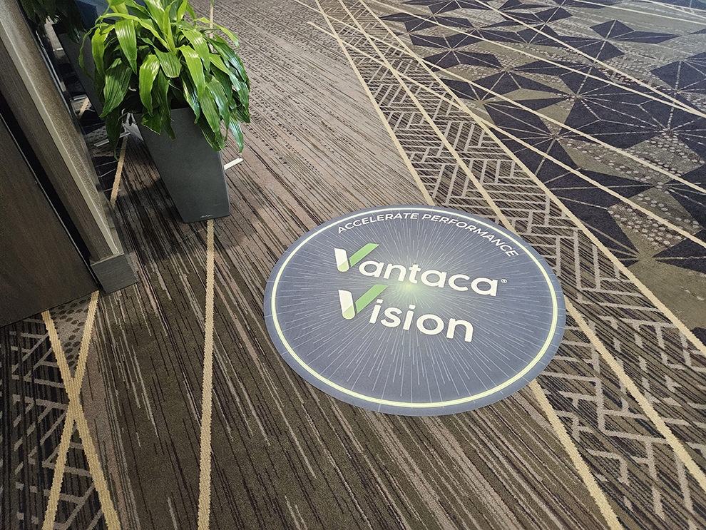 Floor Graphics in Salisbury, NC designed and installed for corporate offices and event venues