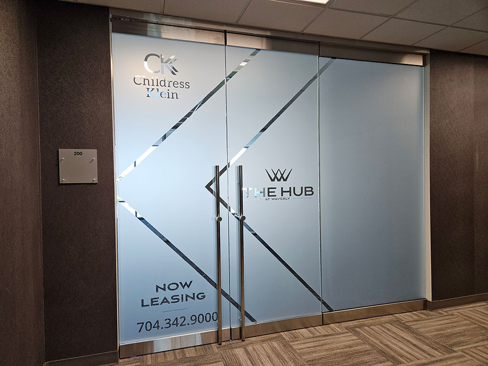 Frosted Vinyl in Huntersville, NC