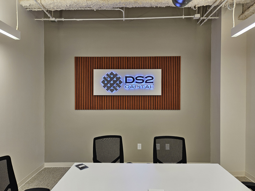 LED Backlit Signs in Fort Mill, SC designed and installed with custom illuminated lettering for offices