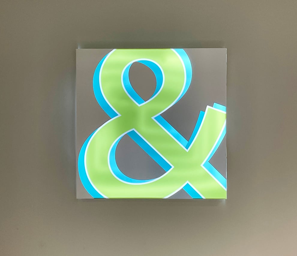 LED Backlit Signs in Concord, NC designed and installed for workplace branding and visual impact