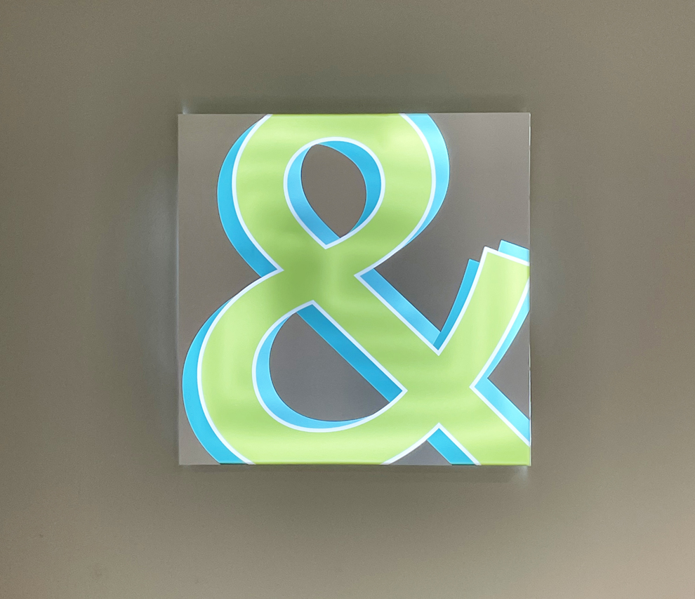 LED Backlit Signs in Salisbury, NC designed and installed for workplace branding and visual impact