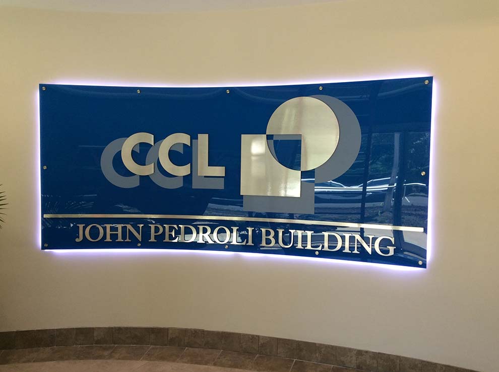 Lobby Signage in Charlotte, NC