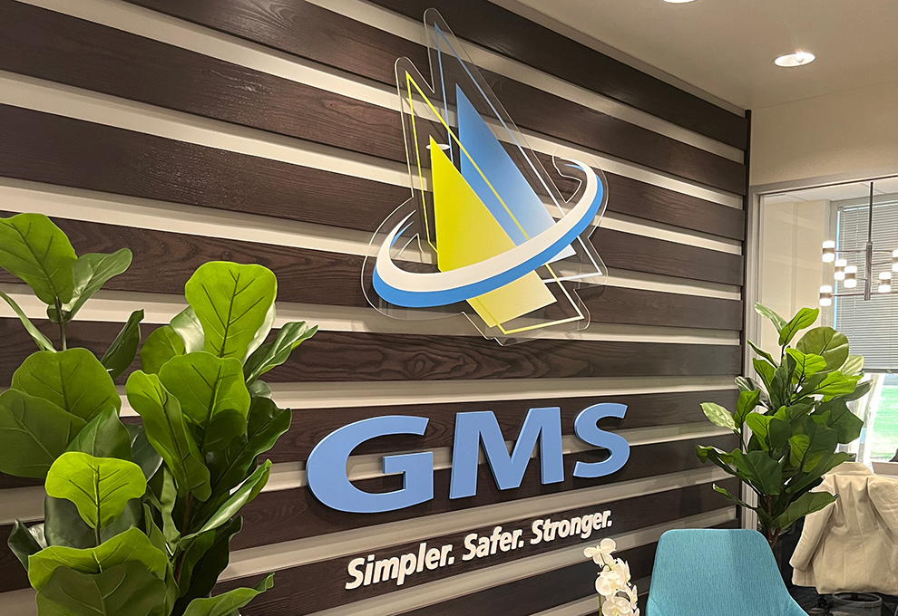 Lobby Signs Concord NC designed and installed with workplace wall graphics for interior office branding