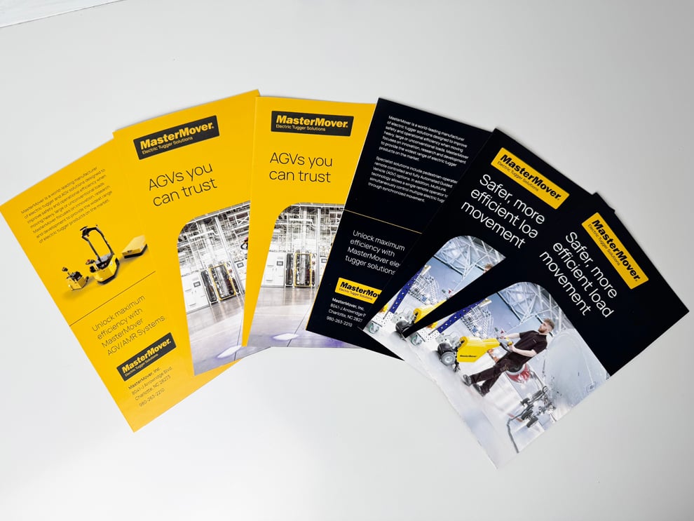 Marketing Materials Charlotte NC printed and mailed as presentation folders with professional inserts