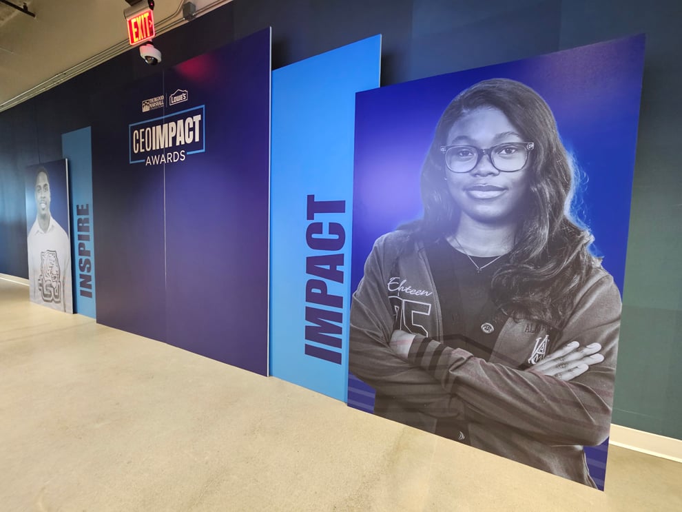 Custom printed meter boards for meetings and events Fort Mill, SC