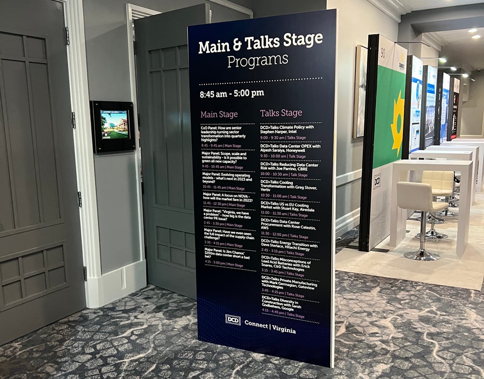 Custom event meter boards and directional signage Fort Mill, SC