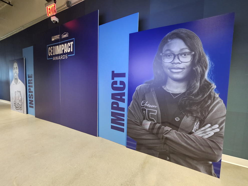 Custom printed meter boards for meetings and events Mooresville, NC