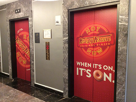 Elevator Wraps in Charlotte, NC